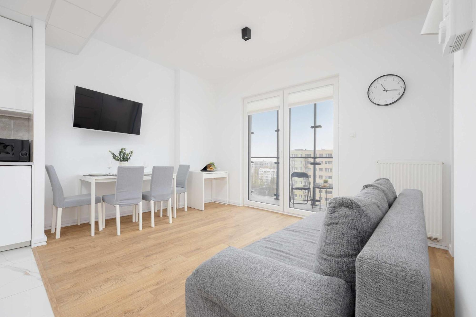 Apartament Kasprzaka Near Metro Plocka With Ac And Parking By Rent Like
