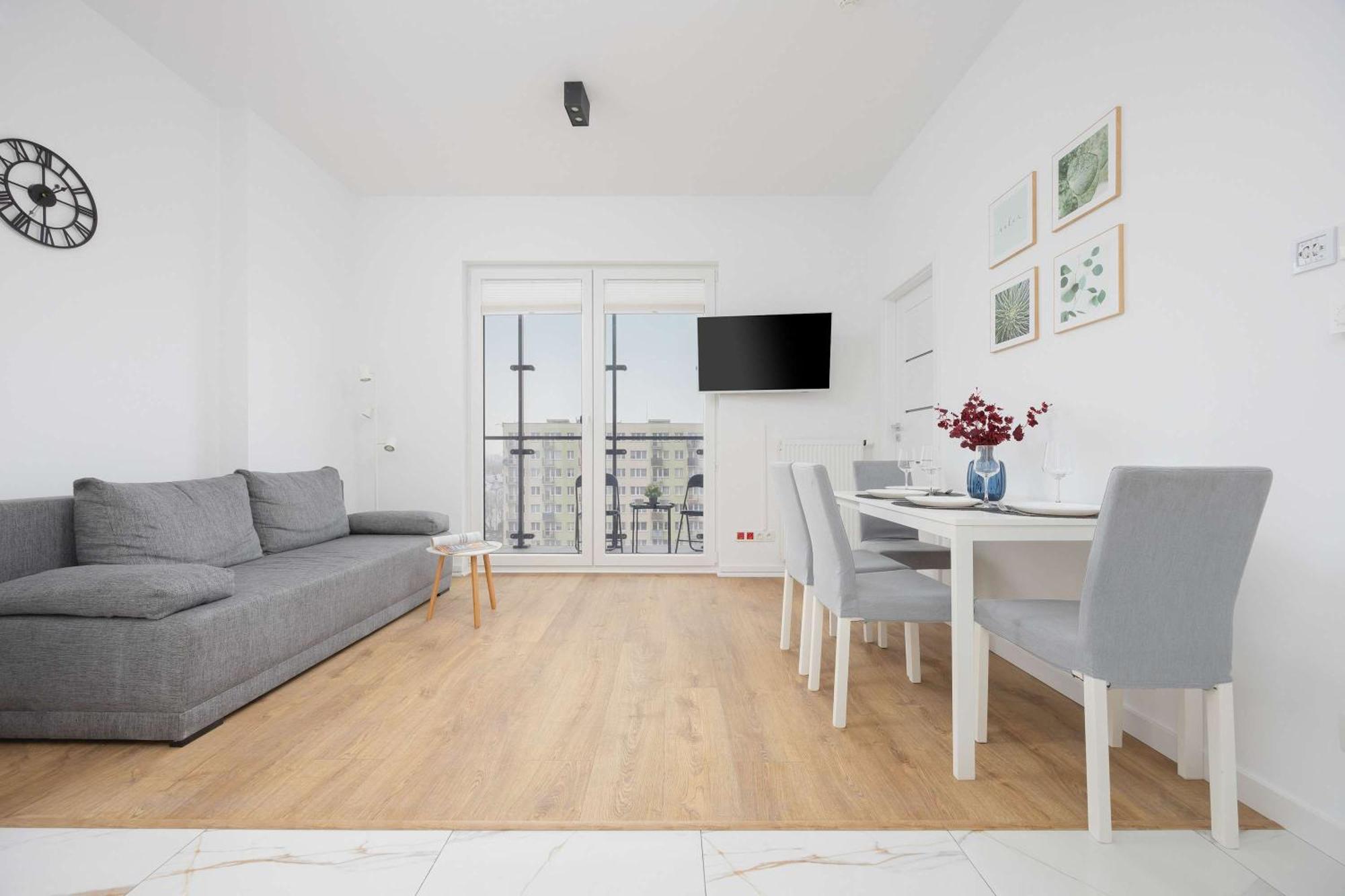 Apartament Kasprzaka Near Metro Plocka With Ac And Parking By Rent Like Warszawa
